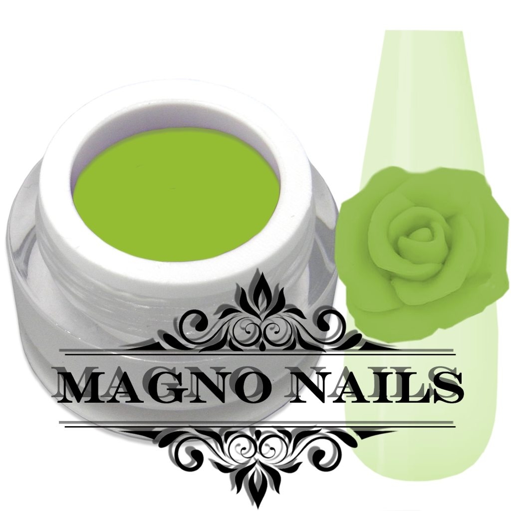 UV Gel - 1812 - 4D Plasteline - Neon Green Farbgel Nägel Nagelgel Colorgel Nails